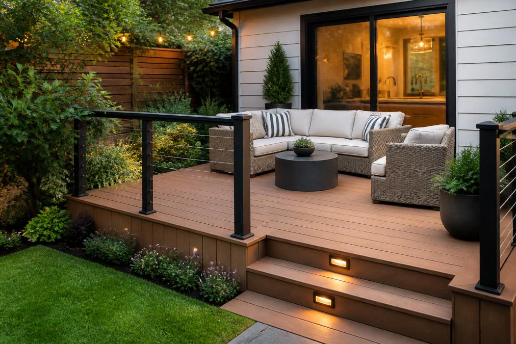 Custom Deck Design Ideas for Small Yards