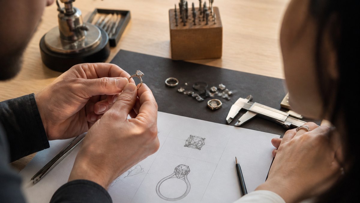 Custom Engagement Ring Design Process: A Step-by-Step Guide