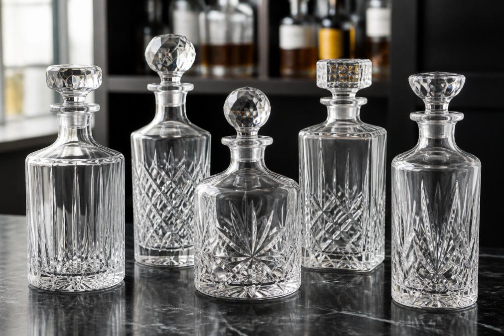Custom Etched Decanters for Corporate Branding