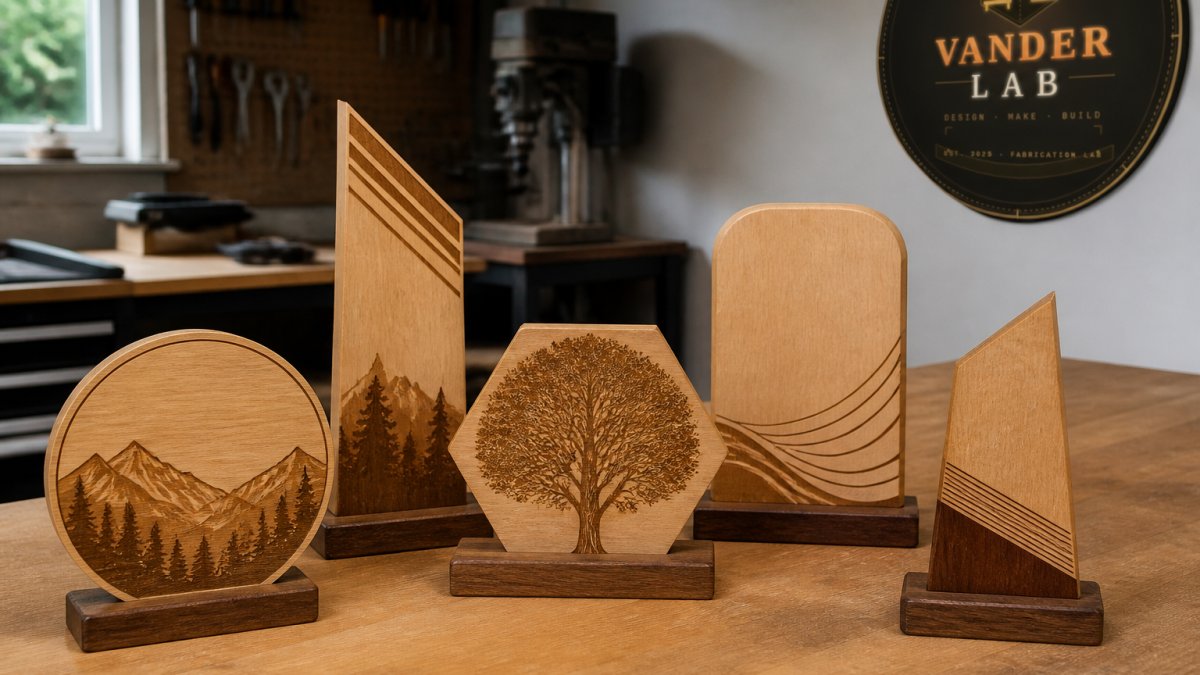 Custom Laser Engraved Wooden Awards: Guide