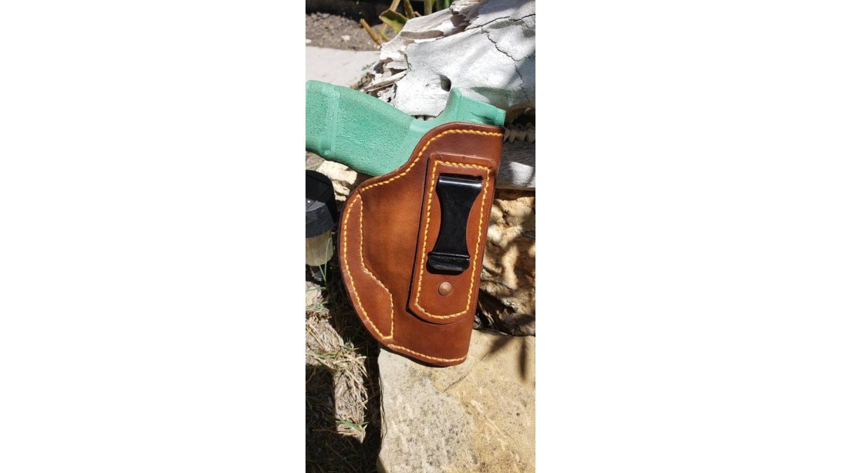 Custom Leather IWB holster, Leather Holster, Conceal Carry Holster