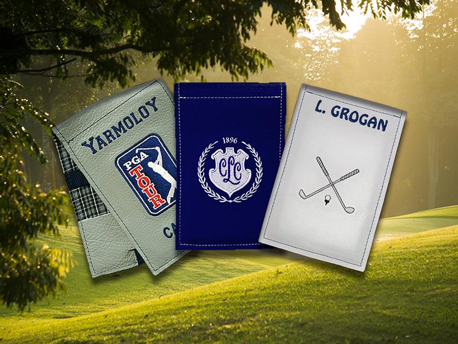 Fairway Leathers Yardage Book Covers Set
