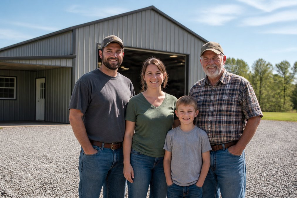 Custom Metal Barns: GarageBuildings Alternatives