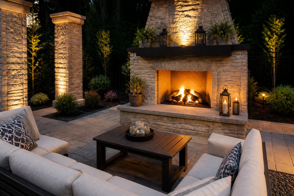 Custom Outdoor Fireplace Design Tips: A Complete Guide