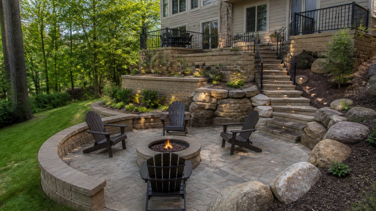 Custom Patio Design for Sloped Yards: A How-To Guide