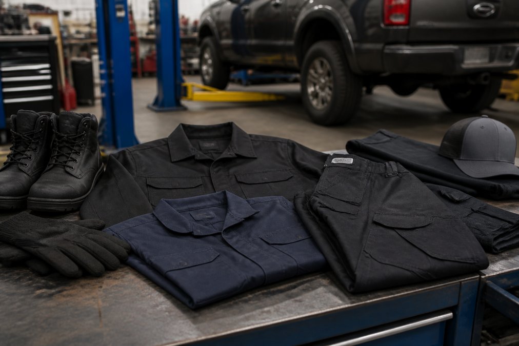 Custom Workwear for Automotive Shops: 2026 Guide