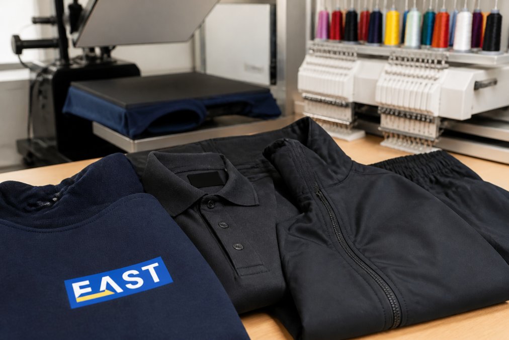 Custom Workwear Printing in Thetford: A 2026 Guide