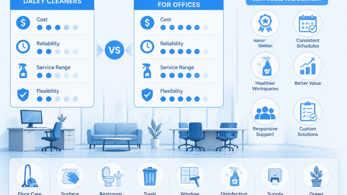 Daley Cleaners Alternative for Offices: 2026 Buyer's Guide