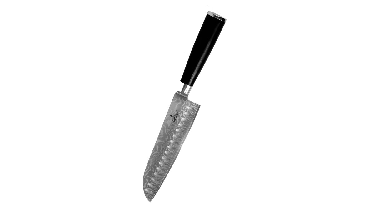 Damascus VG10 Steel Santoku Knife Classic Wave