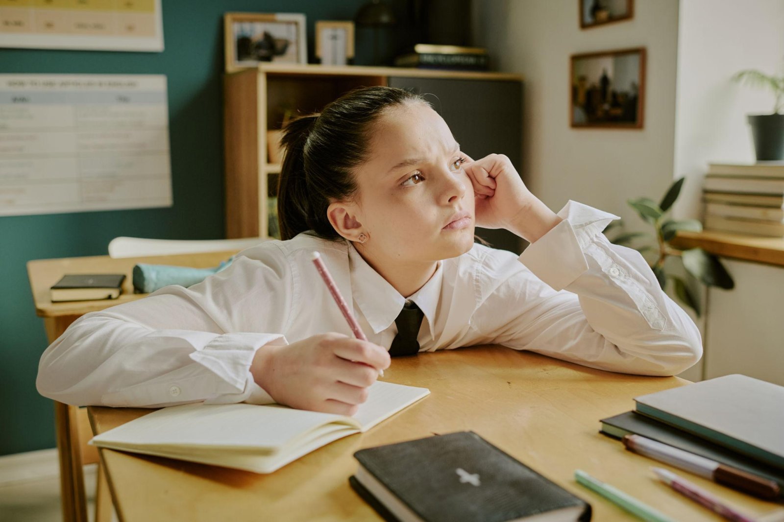 Daydreaming Middleschooler Female