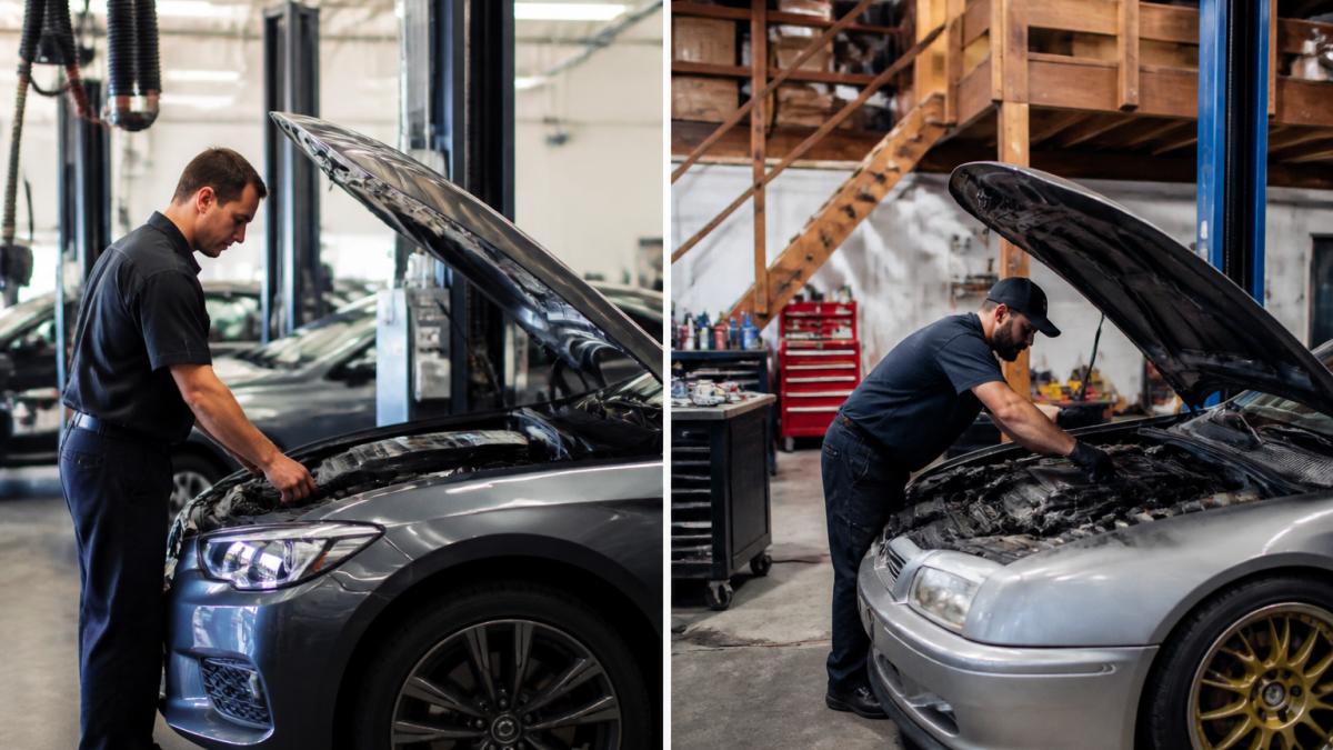 Dealership vs Independent Mechanic for Lexus