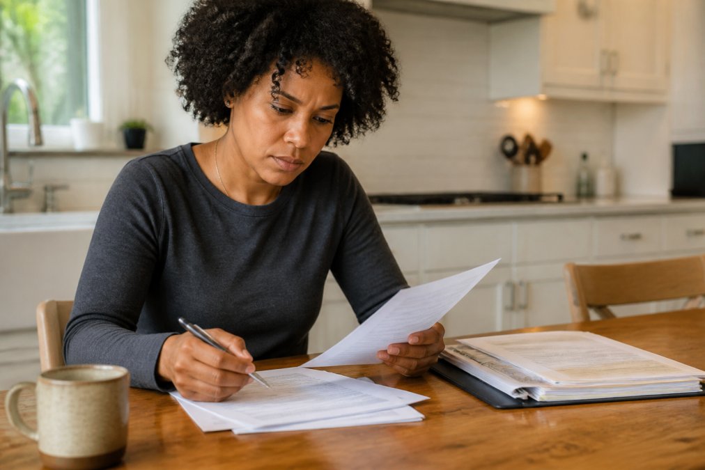 Step-by-step infographic showing how to respond to a debt collection lawsuit using organized legal documents.