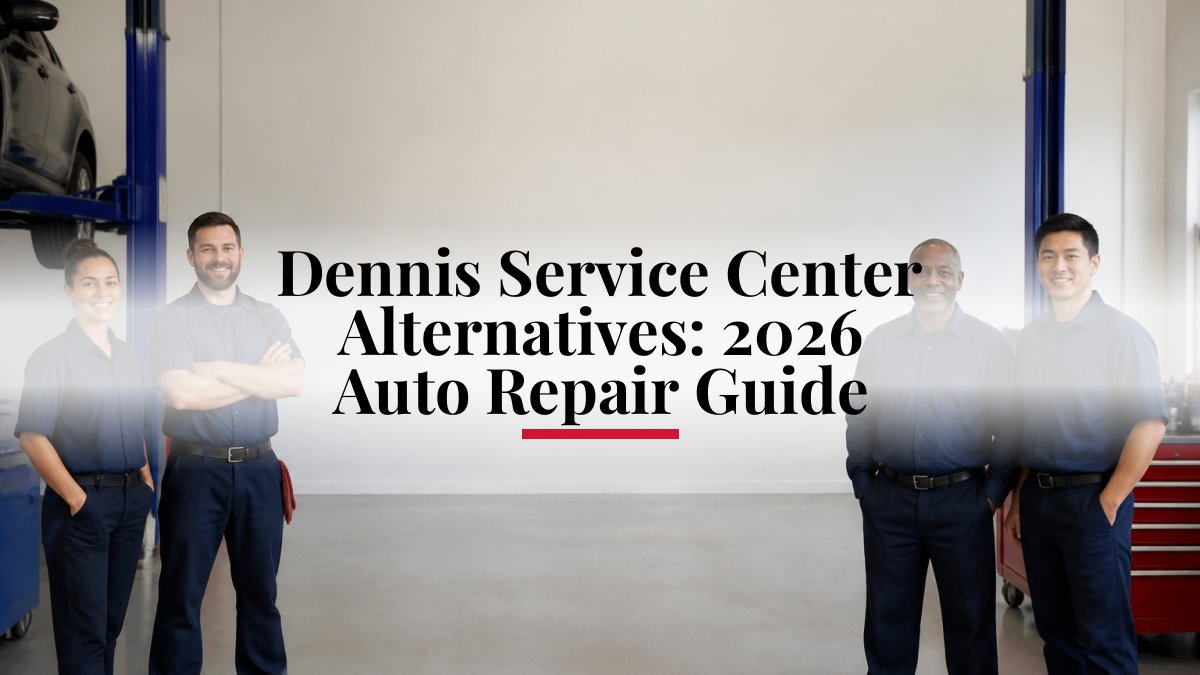 Dennis Service Center Alternatives: 2026 Auto Repair Guide