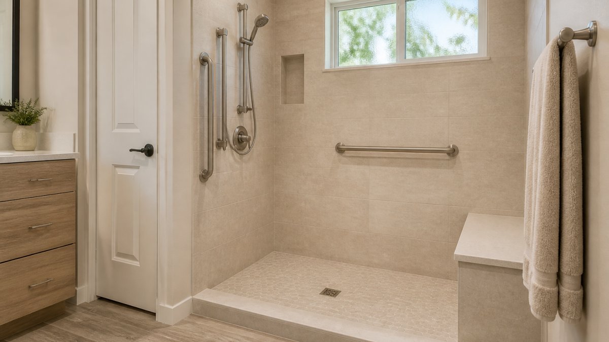 Design a Walk-In Shower for Seniors: Step-by-Step