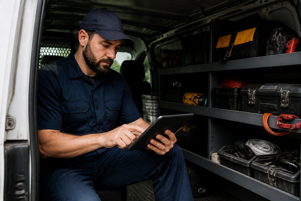 Digital Work Order Management for Field Technicians
