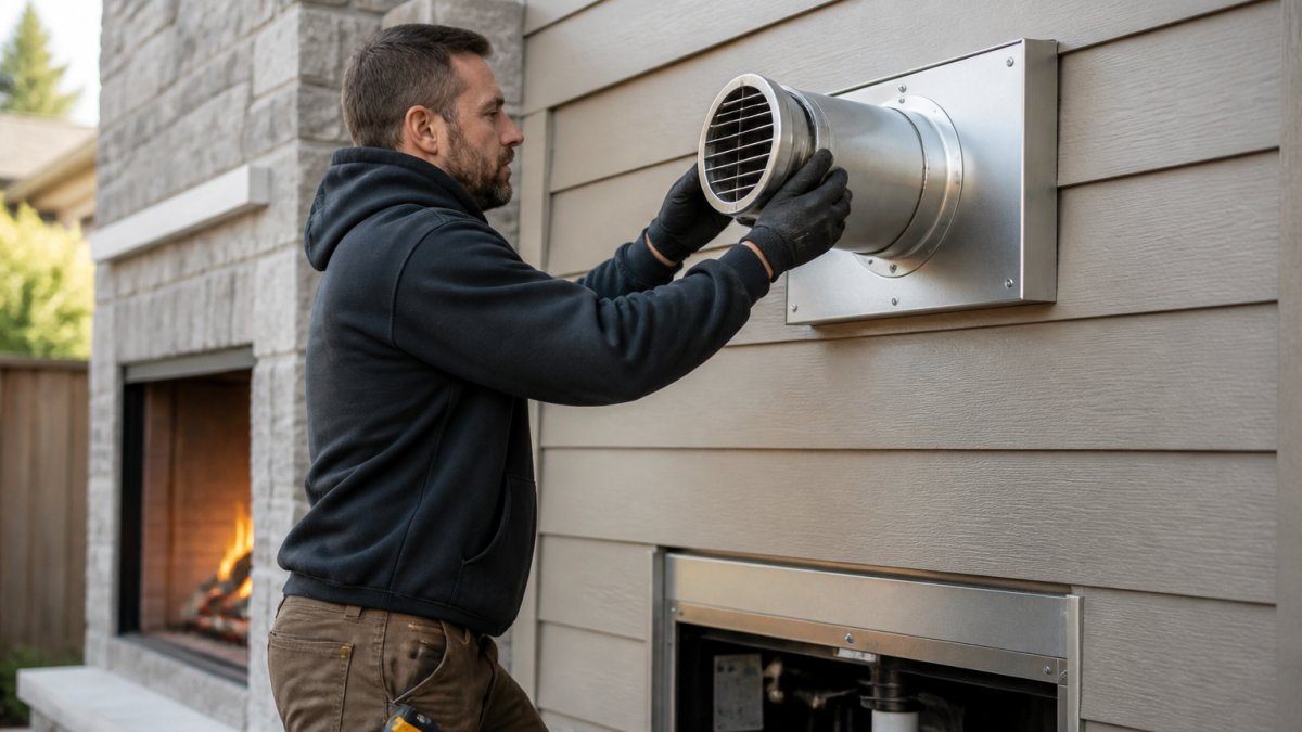 Direct Vent for Gas Fireplace: How It Works & Install