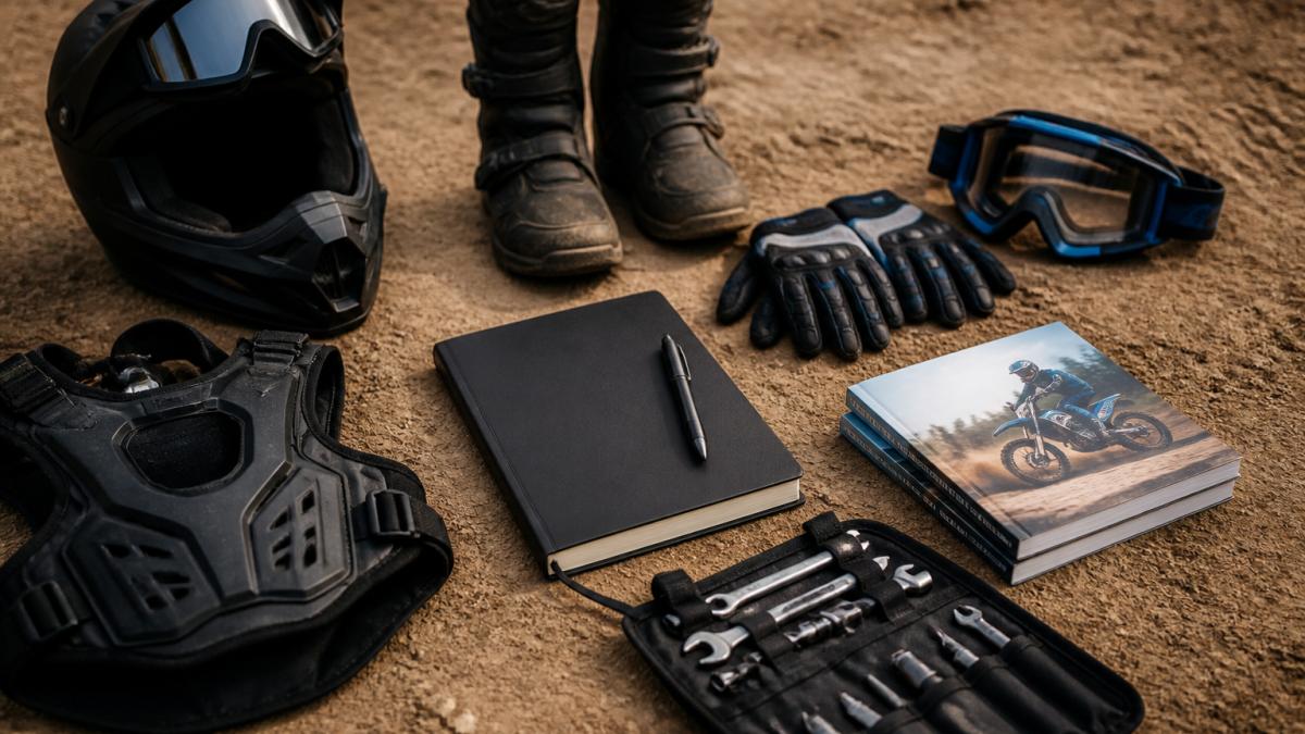Dirt Bike Gifts for Young Riders: Books, Journals & Gear