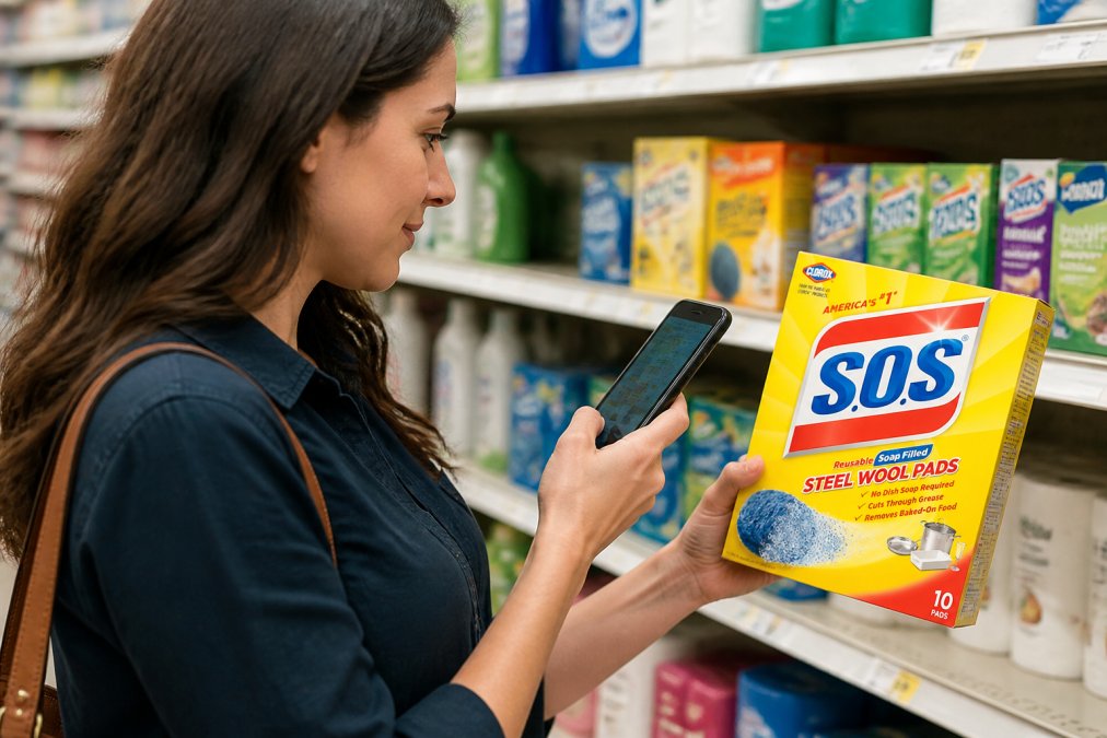 Step-by-step visual guide for discount household essentials