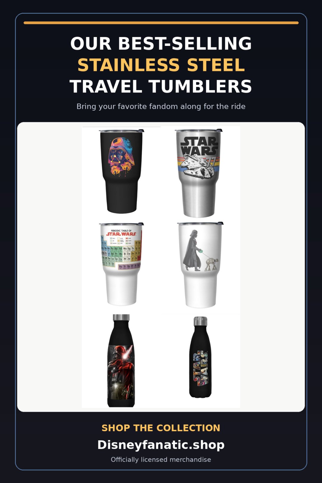 Disneyfanatic Tumbler Poster