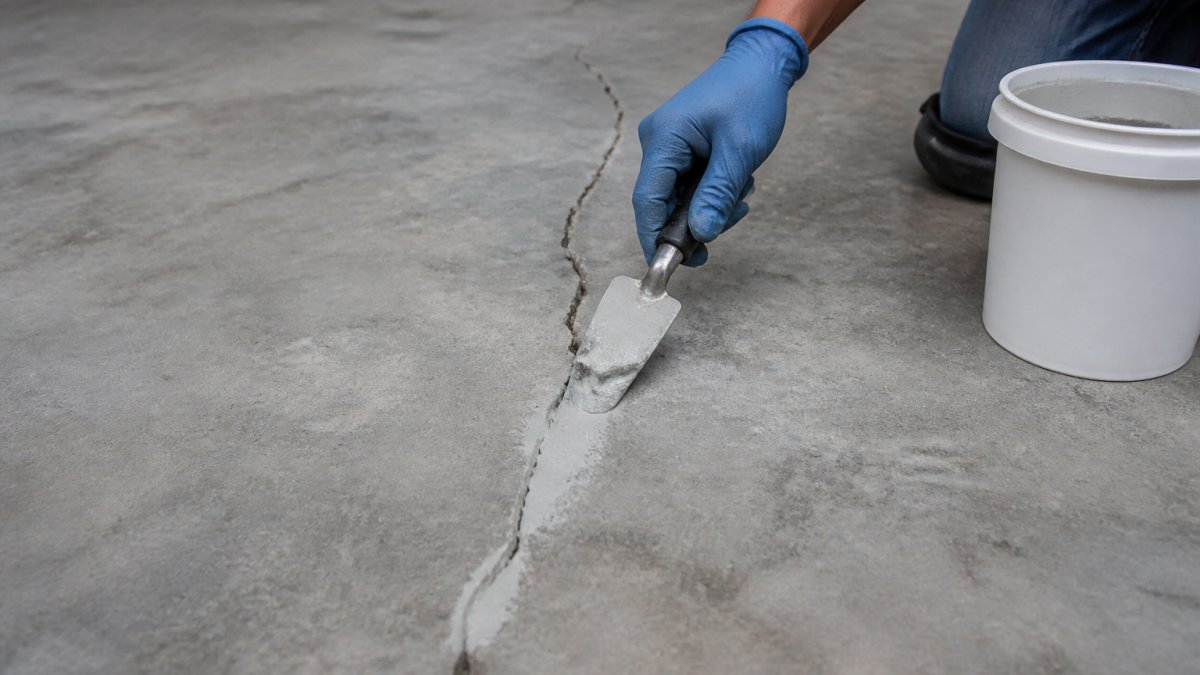DIY Concrete Crack Repair for Epoxy Floors