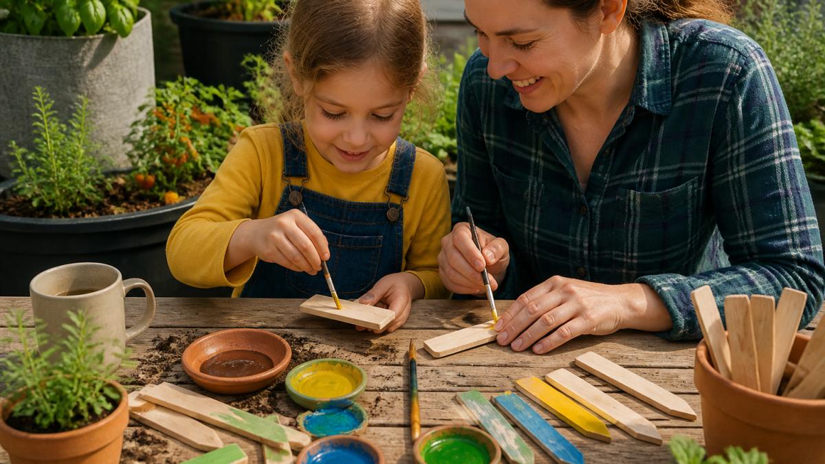 DIY Garden Markers With Kids: A Step-by-Step Guide