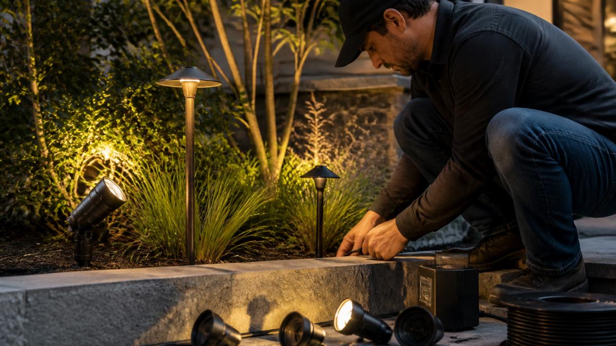 DIY Landscape Lighting Design and Placement Tips