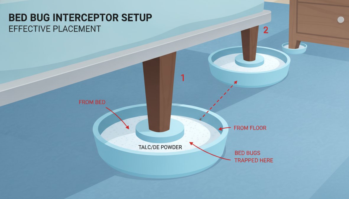 Step-by-step visual guide for do bed bug traps actually work for infestations