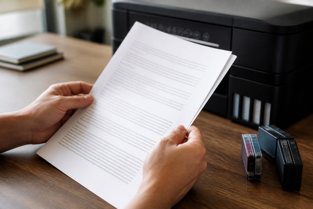 Professional illustration showing Close, Epson for refillable ink cartridges