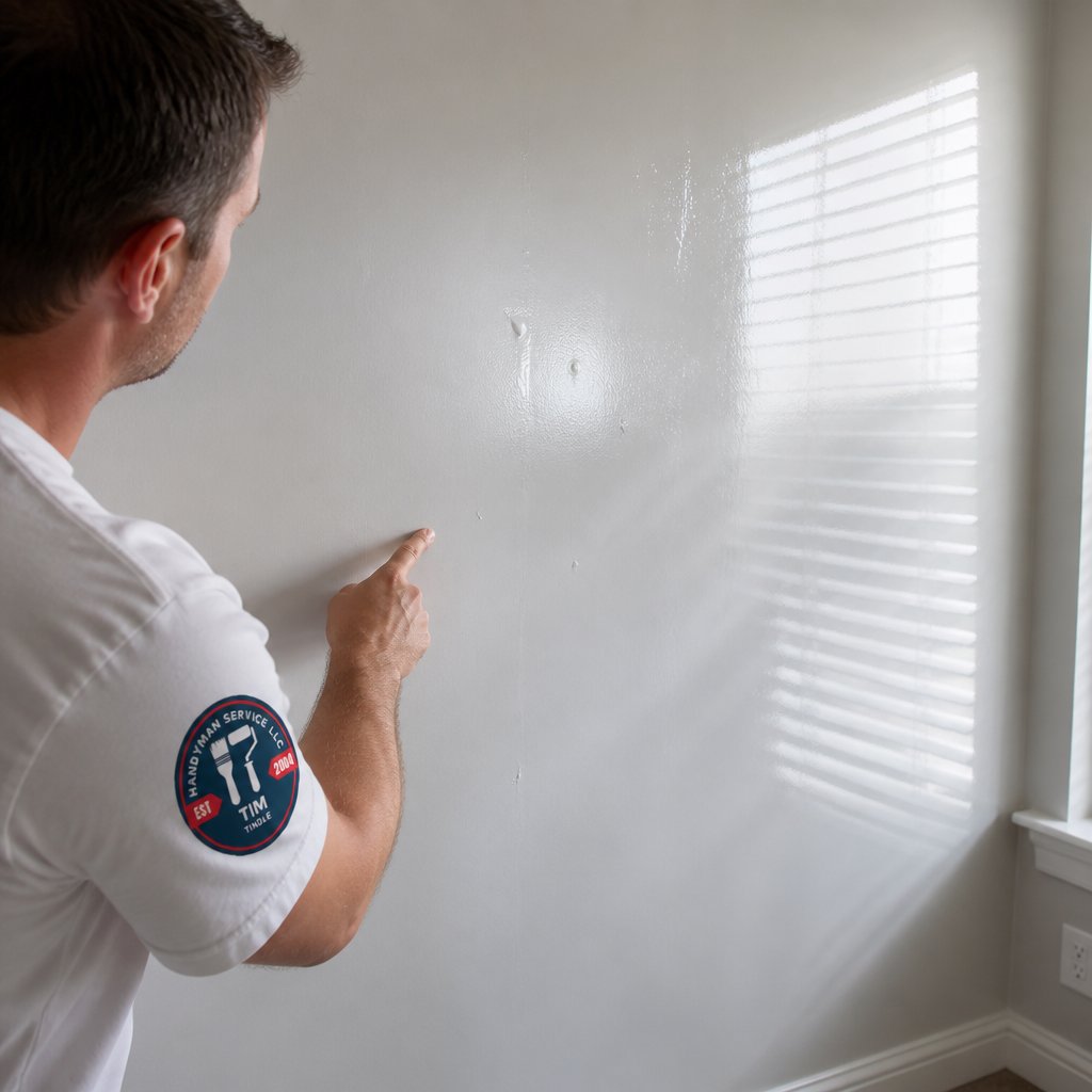 Does High Gloss Paint Show Wall Imperfections?