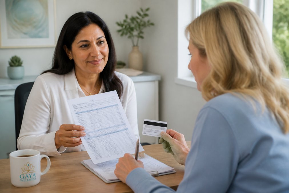 Step-by-step visual guide for Close for insurance cover concierge obgyn