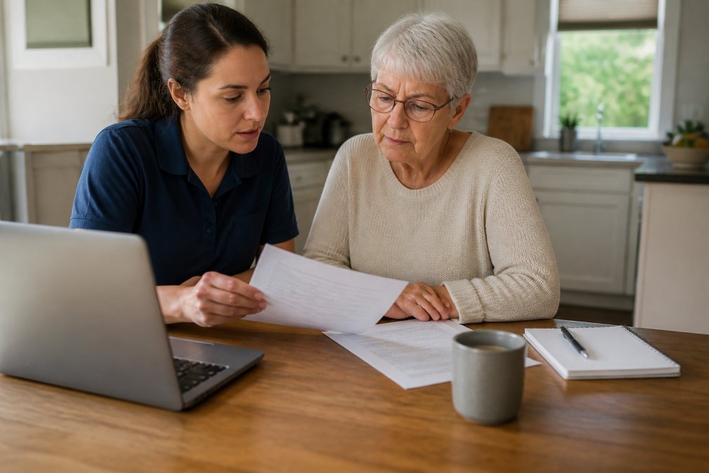 Flowchart for finding Medicaid approved incontinence suppliers while researching does medicaid cover adult incontinence