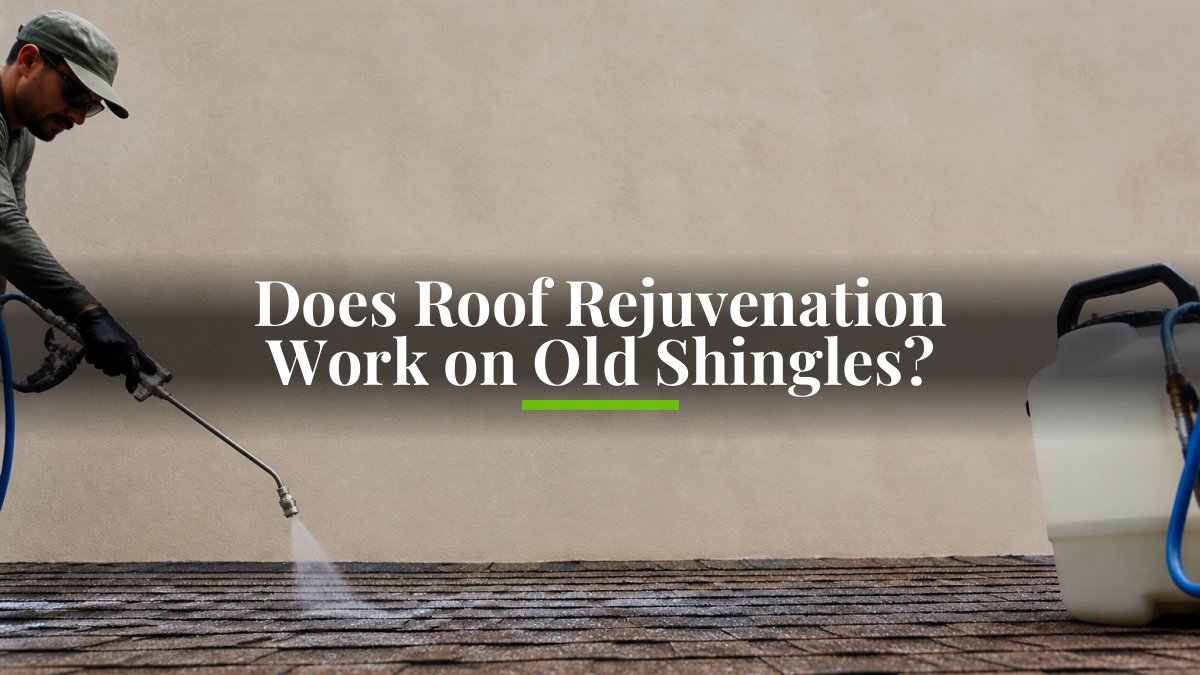 Does Roof Rejuvenation Work on Old Shingles?