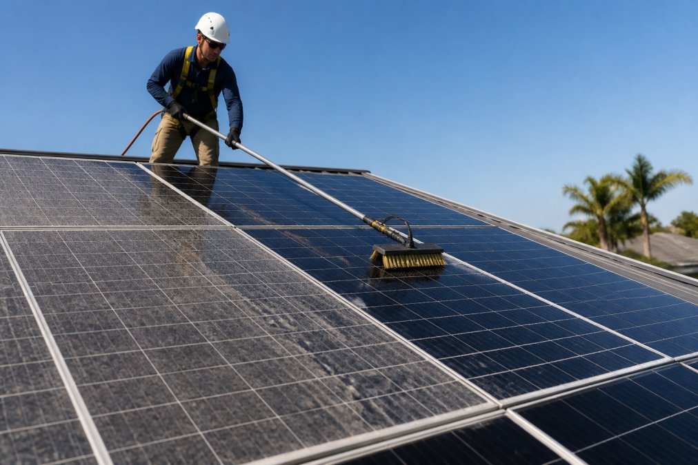 Does Solar Panel Cleaning Improve Efficiency?