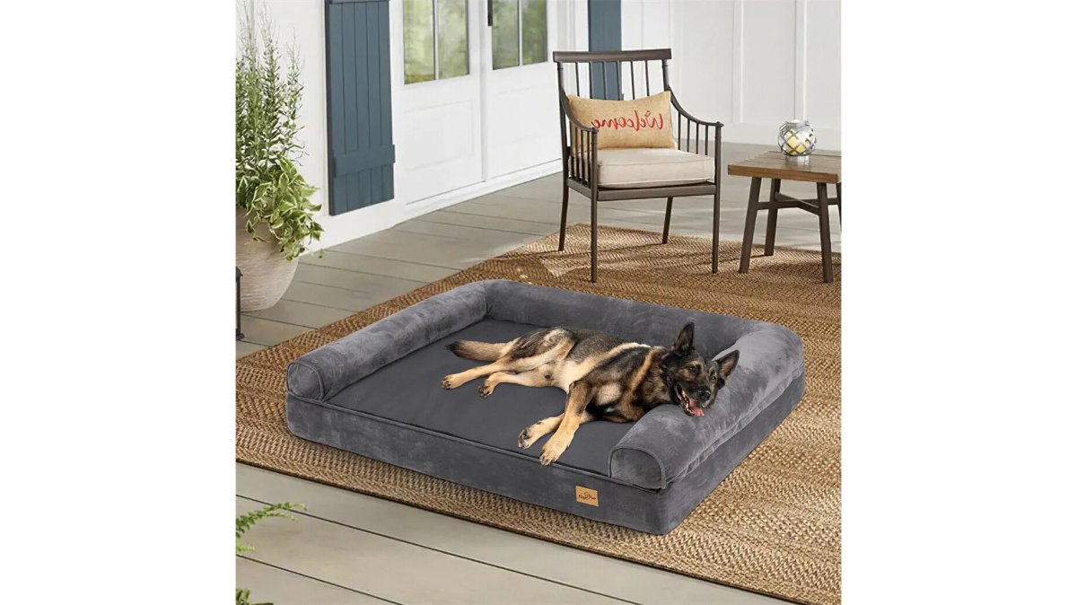 Dog Bed Extra Large Orthopedic Pet Mattress Couch Sleeping Bed Cushion with Removable Washable Cover Soft Sponge Foam