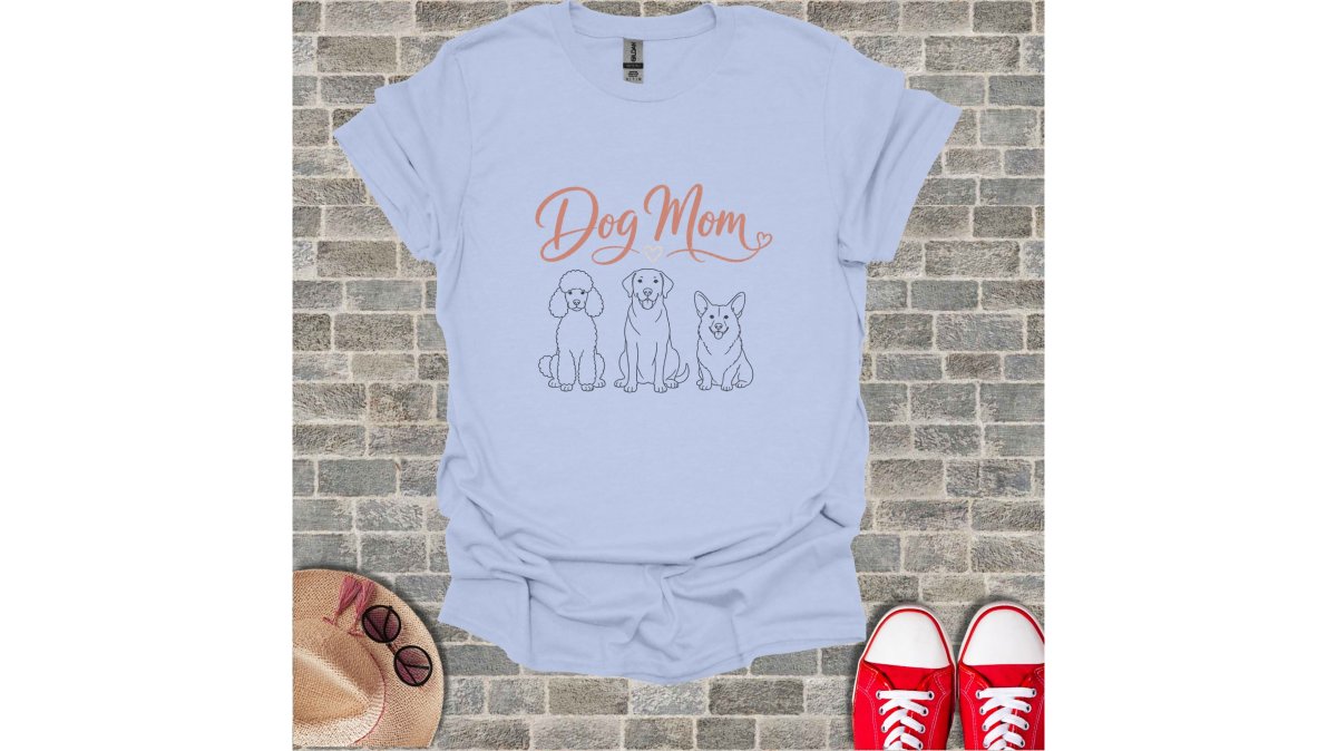 Dog Mom & My Pawsome Crew T-Shirt