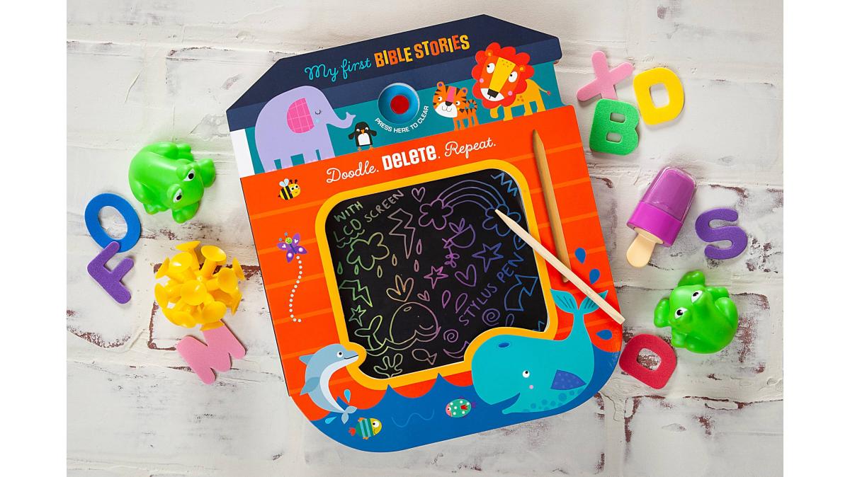 Doodle Delete Repeat: My First Bible Stories (Ages 3+)