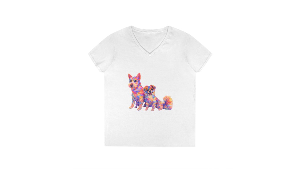Double Trouble V-Neck T-Shirt