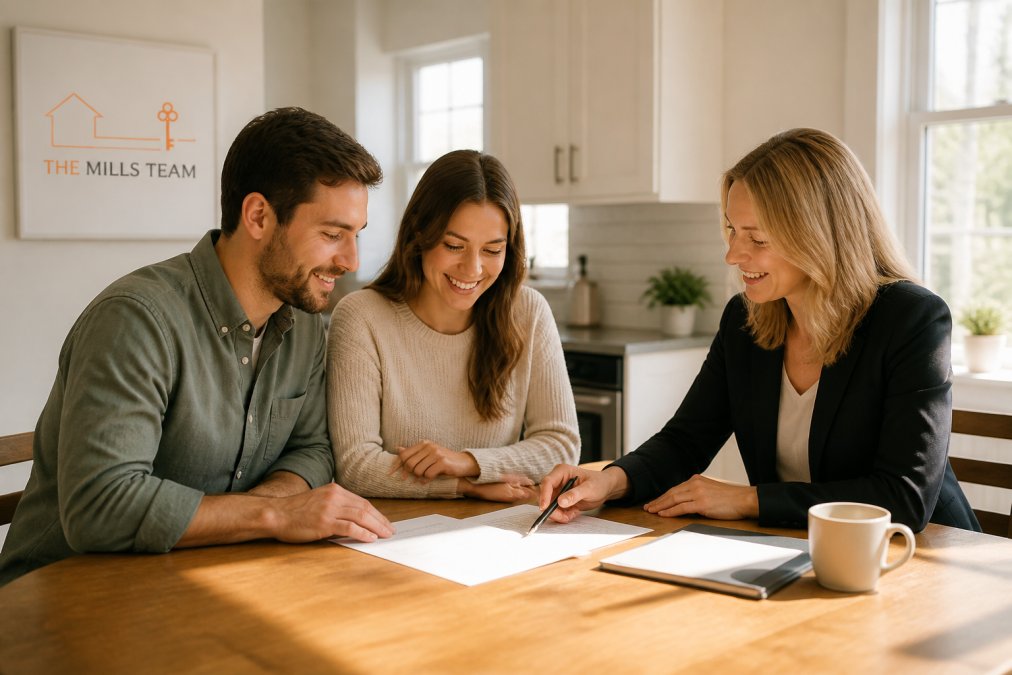 Process flowchart showing how first-time buyers apply for down payment assistance programs