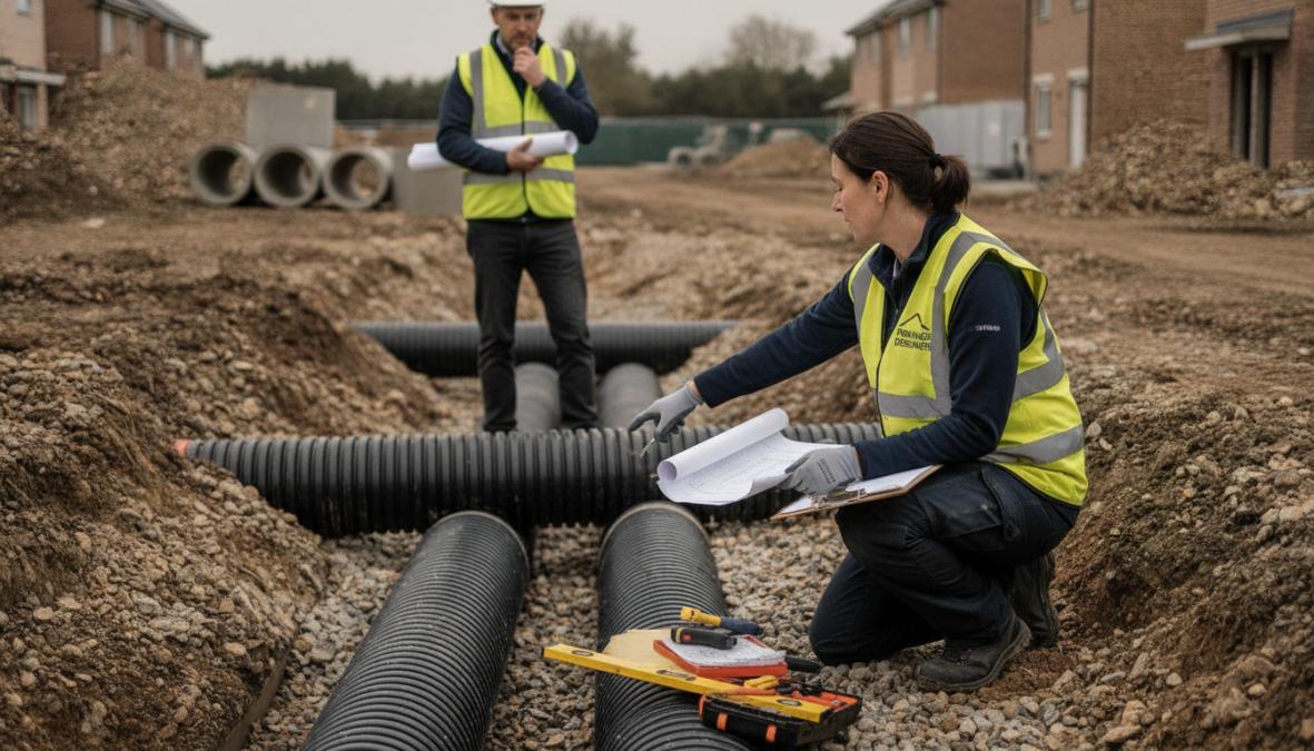Software tools interface for drainage and consultant and conducting concepts for drainage consultant vs civil engineer