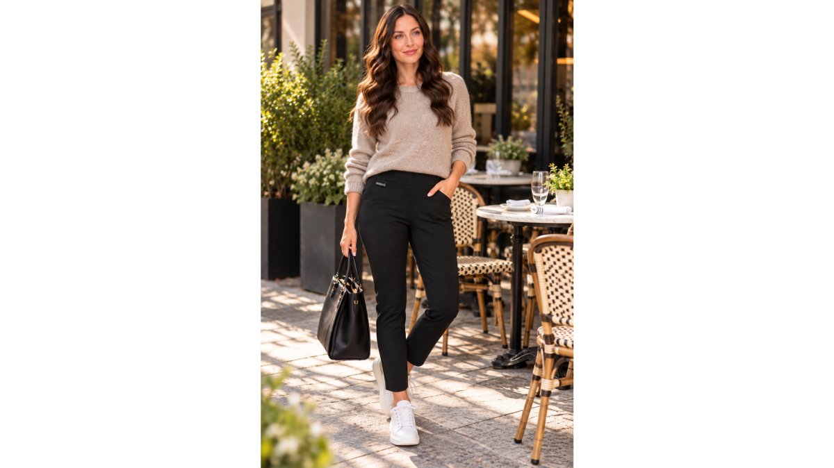 Dream Premium Ponte Slim Ankle Pants