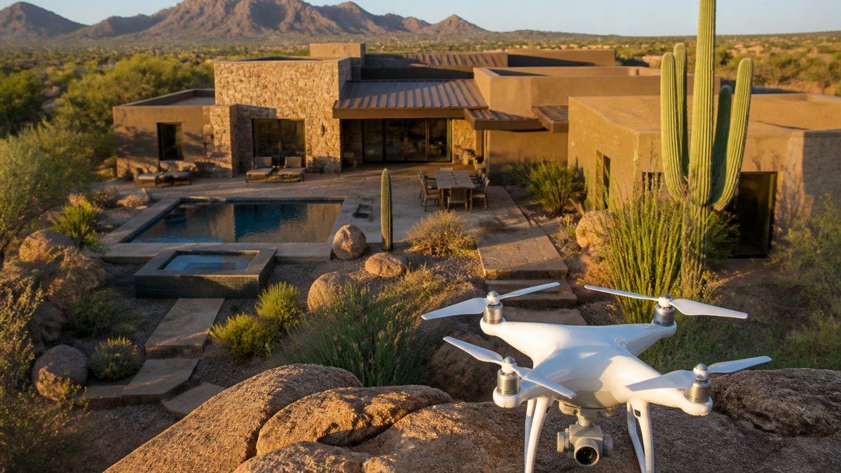 Drone Imagery for Luxury Real Estate Marketing