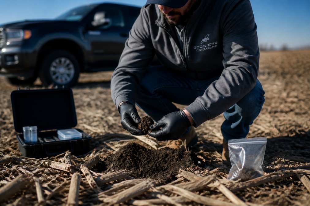 Drone Soil Analysis for Nutrient Management