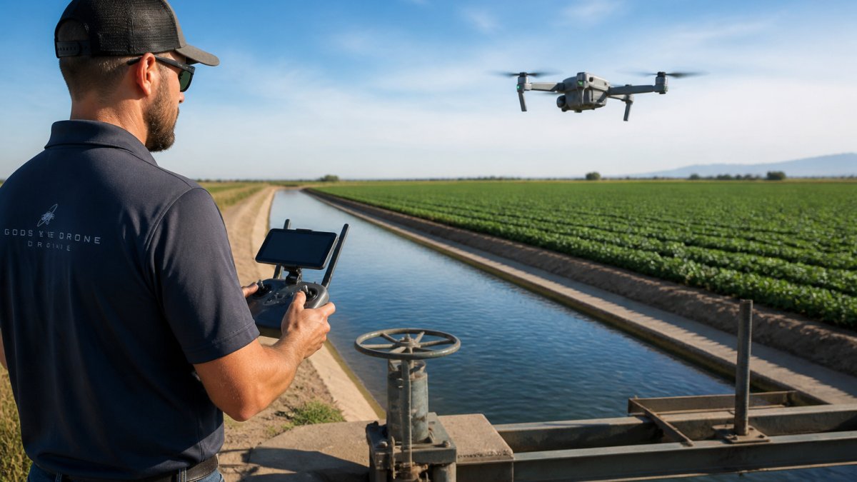 Drone Surveying for Irrigation Management: 7 Steps