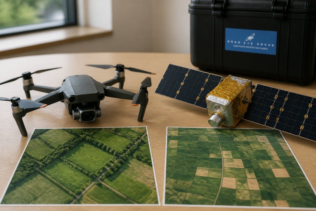 Drone vs Satellite Imagery for Crop Health: Full Comparison