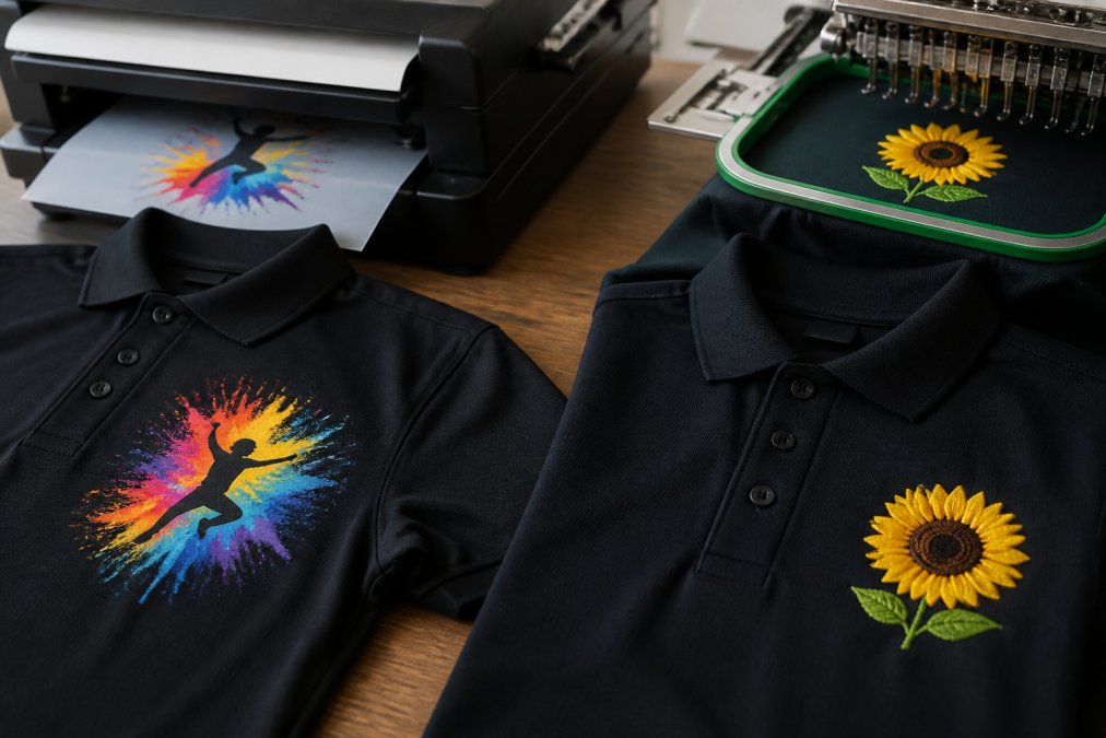 DTF Printing vs Embroidery for Uniforms: 2026 Guide