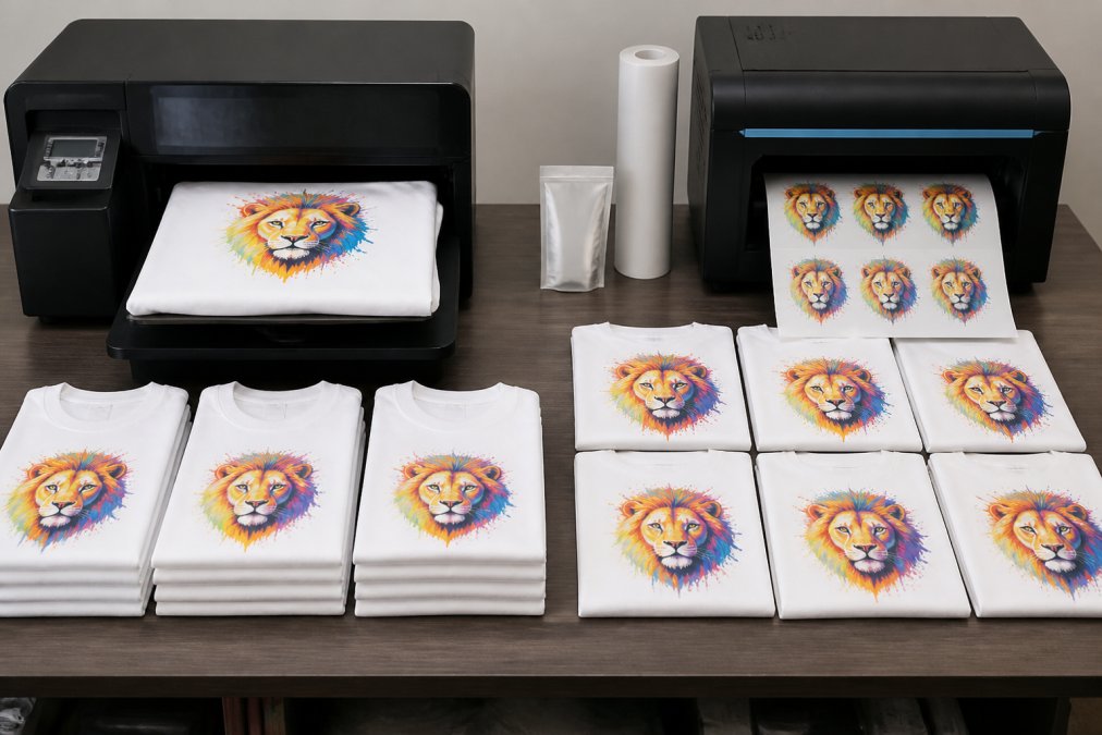 DTG Printing vs DTF for Small Orders Cost: 2026 Guide