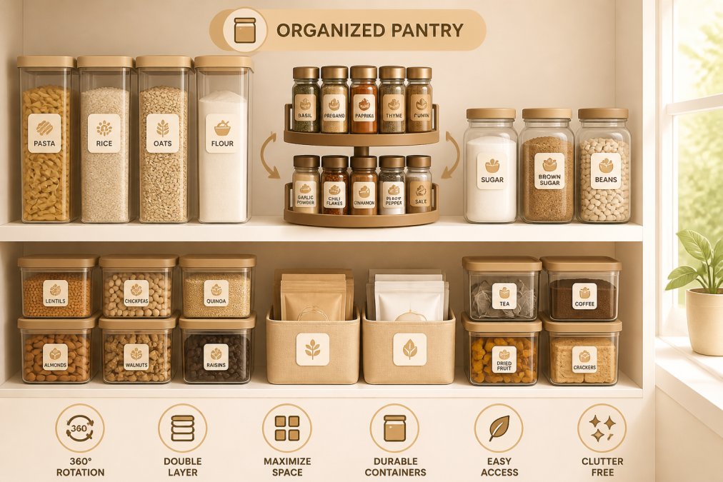 Step-by-step visual guide for durable home storage solutions