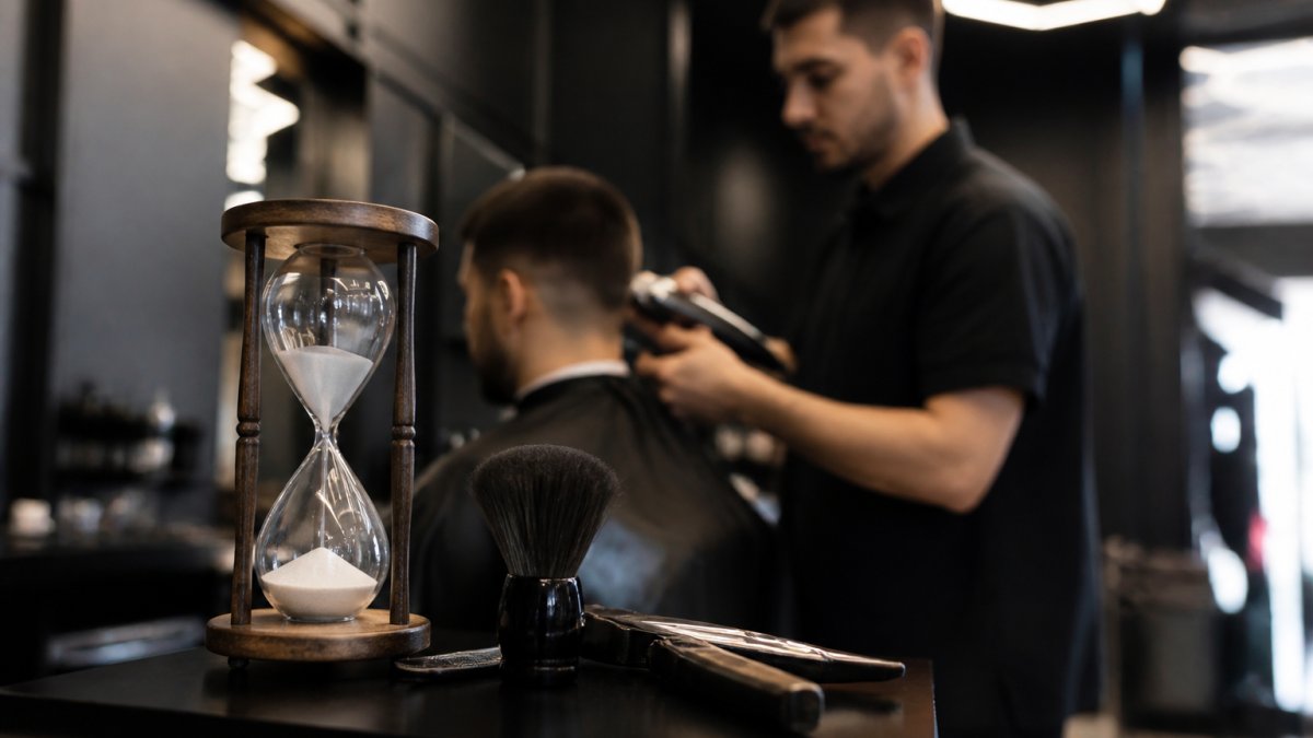 Durée idéale d'une coupe chez un barbier expert