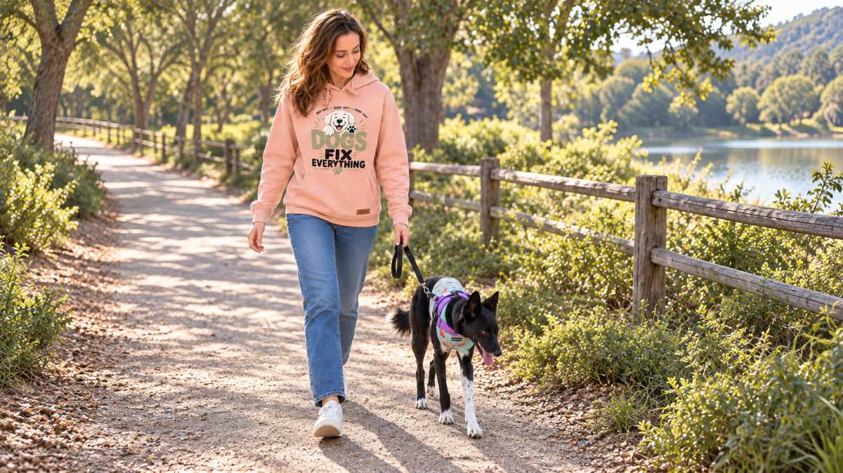Every day Dogs Fix Everything Crewneck