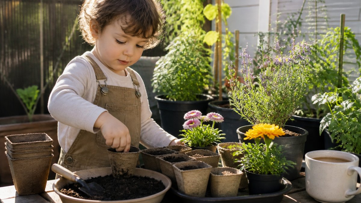 Easy Flower Seeds for Toddlers to Plant